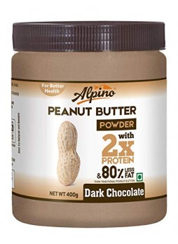 Alpino Dark Chocolate Peanut Butter Powder 400g